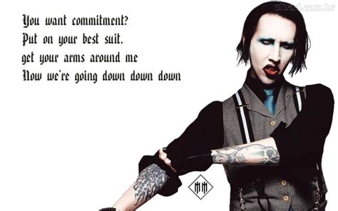 Marilyn Manson Lyric Quotes. QuotesGram