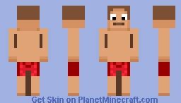 PMC SKIN 3D MAN Minecraft Skin