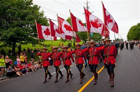 Royal Canadian Mounted Police (RCMP) Canada Day Parade | Canada day ...