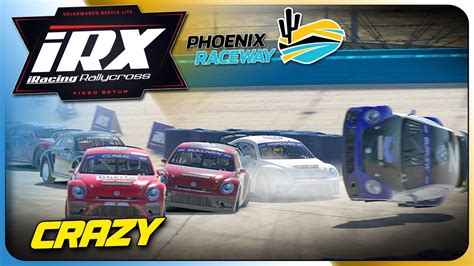 Rally Cross VW - Phoenix Raceway - iRacing Dirt Road - YouTube