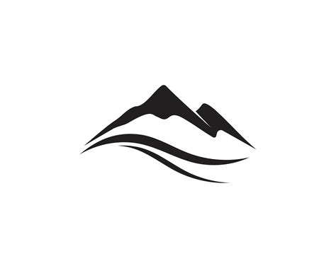 Minimalist Landscape Mountain logo design inspirations 596827 Vector ...