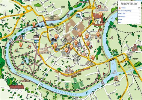 New interactive map of Shrewsbury launched by Council