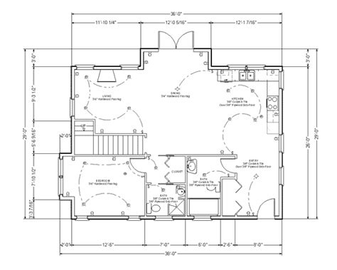 House Floor Plans With Dimensions