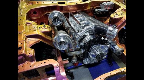 4 rotor twin turbo 1400hp engine build mazda Rx7 Defined Autoworks ...