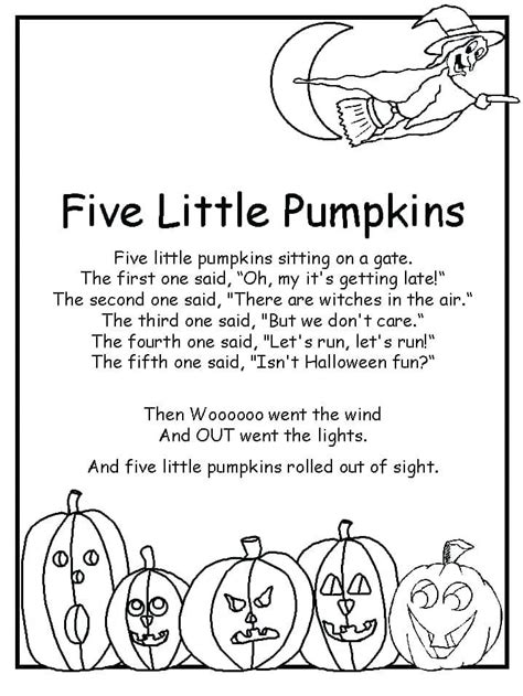 Happy Halloween Short Poems for Kids | Halloween poems, Halloween ...