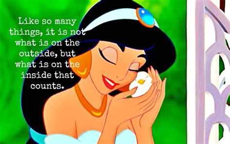 Jasmine with quote | First disney princess, Disney princess, Disney