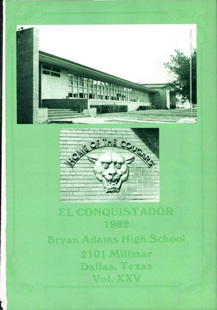 Explore 1982 Bryan Adams High School Yearbook, Dallas TX - Classmates