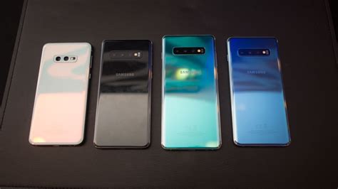 The Samsung Galaxy S10 comes in half a dozen colors, and here they are ...