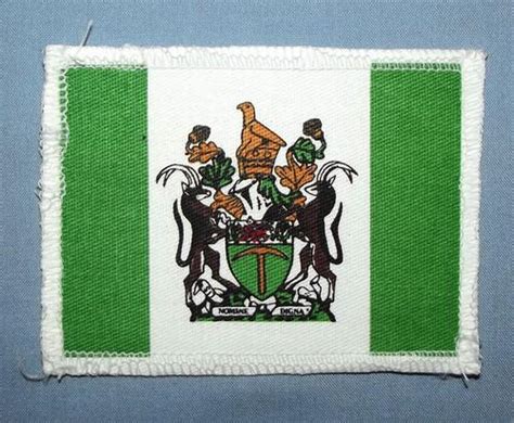 International Badges & Insignia - OLD RHODESIA FLAG PATCH was sold for ...