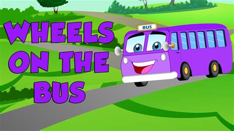 Wheels On The Bus Nursery Rhyme - YouTube