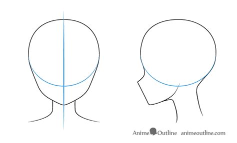 How To Draw Anime Head - Howto Techno