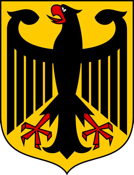 Das Wappen der Bundesrepublik Deutschland, das Bundeswappen