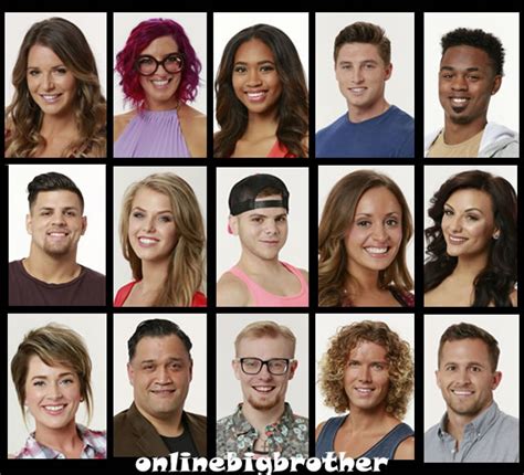 Big Brother 20 Cast Reveal | OnlineBigBrother Spoilers