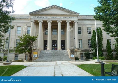 The Montgomery County Maryland Courthouse Building Editorial Stock ...