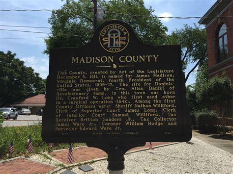 Madison County Courthouse Sign. Danielsville GA. Paul Chandler June ...