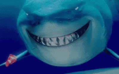 Finding Nemo Smile GIF - Finding Nemo Smile Shark - Discover & Share GIFs