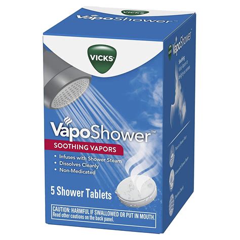 Vicks VapoShower, Shower Tablet, Shower Bomb, Aromatherapy Vapors ...