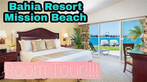 Bahia Resort Hotel ROOM TOUR..BAY VIEW STUDIO. - YouTube