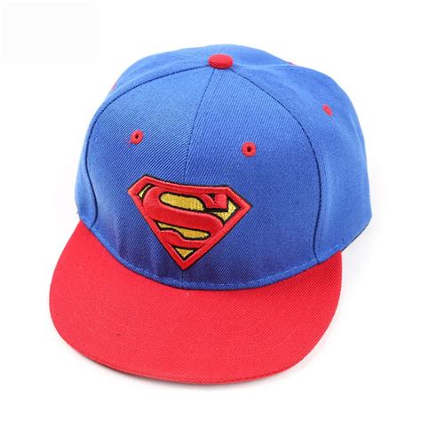 2018 New Children Snapback Hats Boys&Girls Superman Baseball Cap For ...