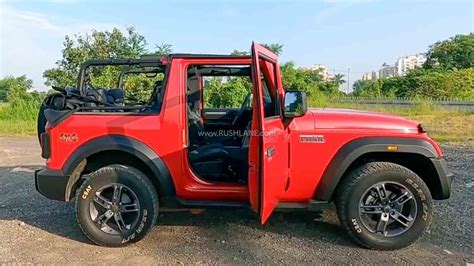 Mahindra Thar Convertible Soft Top - How To Open And Close Explained