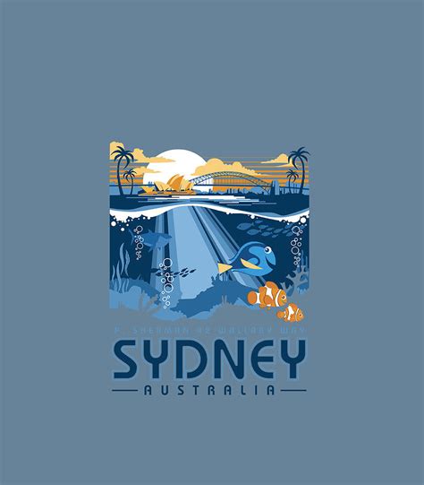 Disney Pixar Finding Nemo Sydney Australia2 Digital Art by Balilv Kiana ...