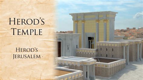 Herod's Temple, Herod's Jerusalem - YouTube