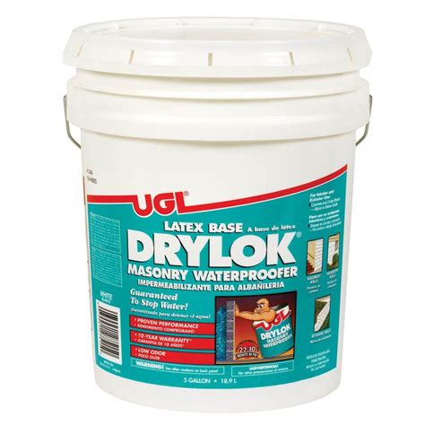 DRYLOK 5 gal. White Masonry Waterproofer-27515 - The Home Depot