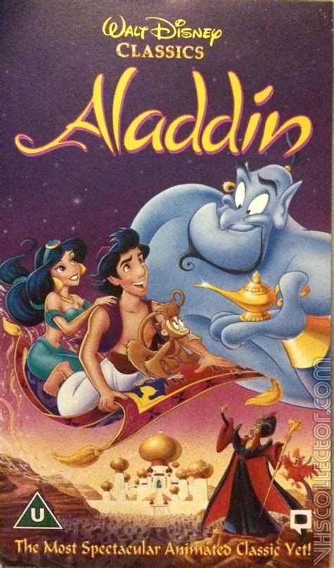 Disney Aladdin Vhs