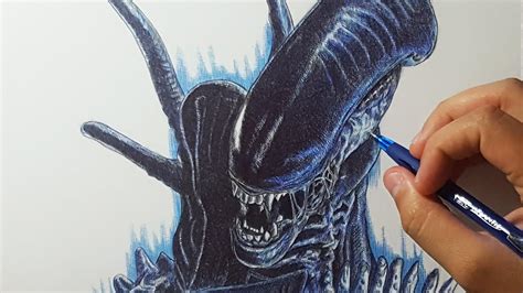 Alien Xenomorph Drawing