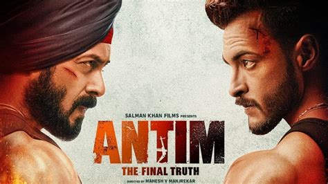 Antim: Salman Khan shares first poster, teases fiery face-off with ...