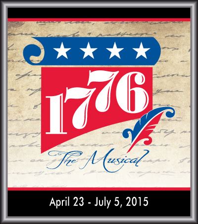 1776 The Musical - Toby's Dinner Theatre