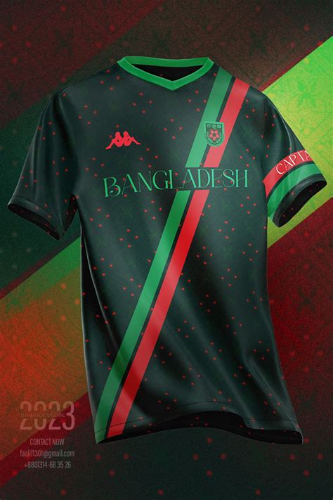 Kappa Sports X Bangladesh Football Team Jersey Concept 2023 BAFUFE ...