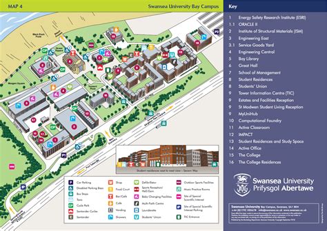 Swansea University Map