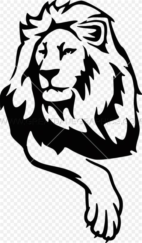 Lion Black And White Clip Art, PNG, 825x1404px, Lion, Art, Artwork, Big ...