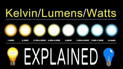 How To Chose LED Bulbs | Kelvin, Lumens, & Watts EXPLAINED! - YouTube