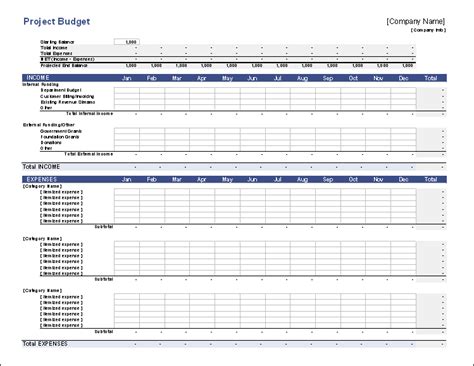 18+ Construction Project Budget Template Excel | DocTemplates