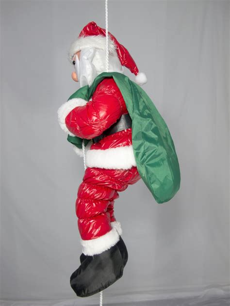 Hanging Padded Santa Outdoor Decoration - 64cm | Product Archive | Buy ...