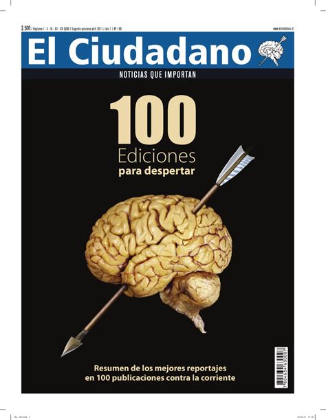 El Ciudadano N100 Edición Aniversario by El Ciudadano - Issuu