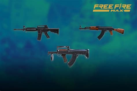 5 best Assault Rifles to use in Free Fire MAX