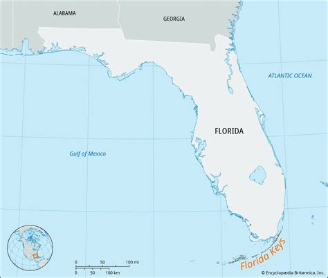 Us Map Florida Keys - Emelia Morganica