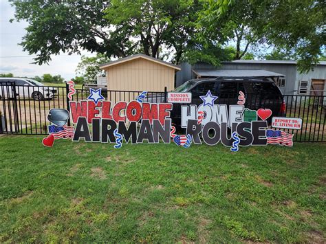 Military Welcome Home - Sign BFFs Yard Celebrations