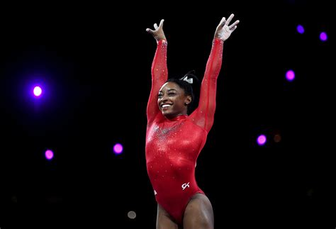 Simone Biles Just Nailed a Historic Vault During Olympic Practice | Nestia