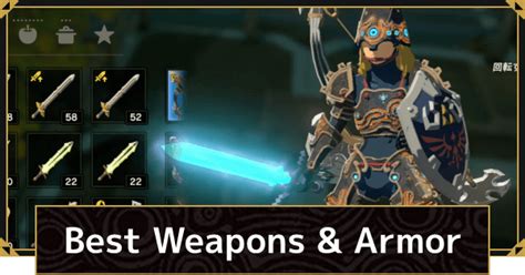 BotW | Best Weapons & Armor - How To Get & Location | Zelda Breath Of ...