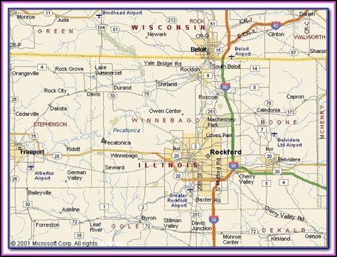 Township Map Winnebago County Il - Map : Resume Examples #XY1qdJx8mZ