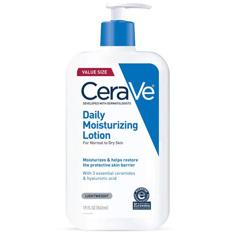 CeraVe Daily Moisturizing Lotion for Dry Skin | Body Lotion & Facial ...