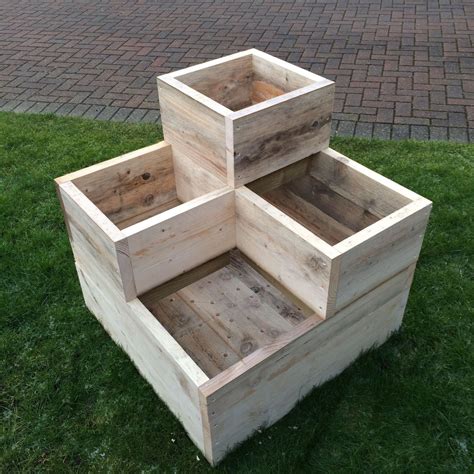 Wooden Garden Planter window box trough | eBay | Wooden garden planters ...