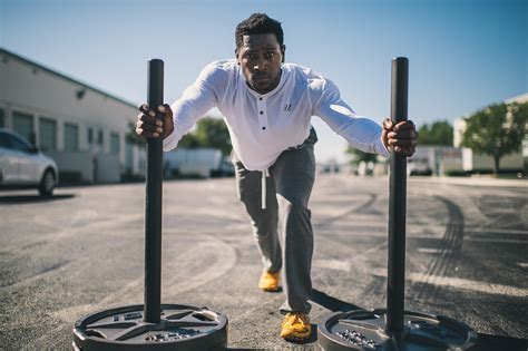 Determined Athlete Exercising Outdoors - High Quality Free Stock Images