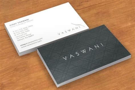 Vaswani Business Card Design | Business cards layout, Business card ...