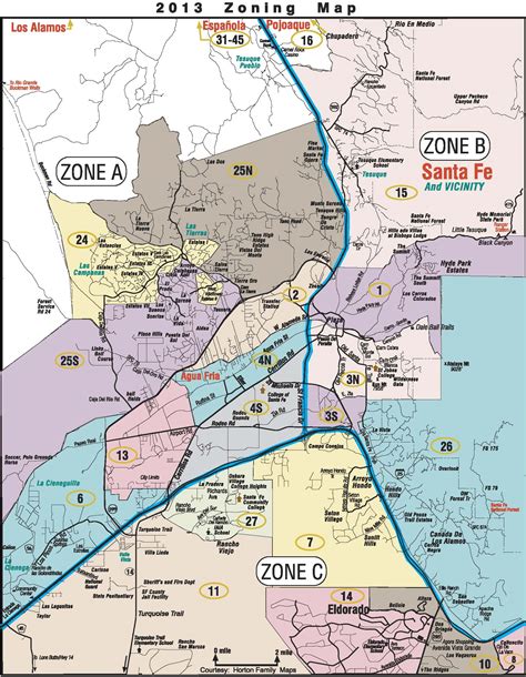 Valencia County Districts Map