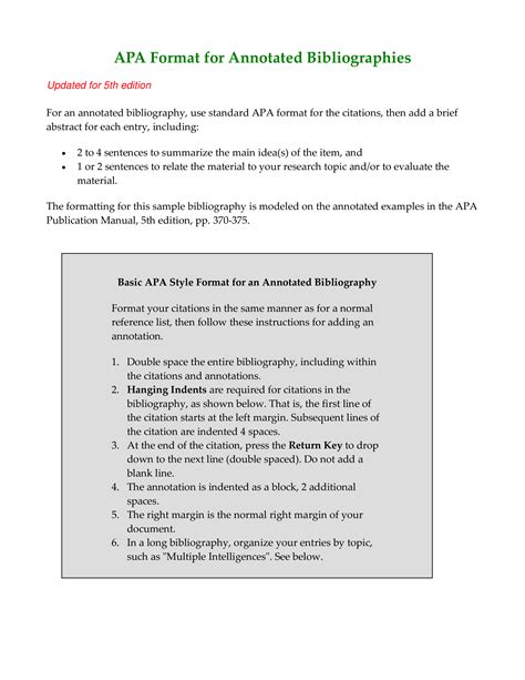 Apa Annotated Bibliography 2022 – Telegraph